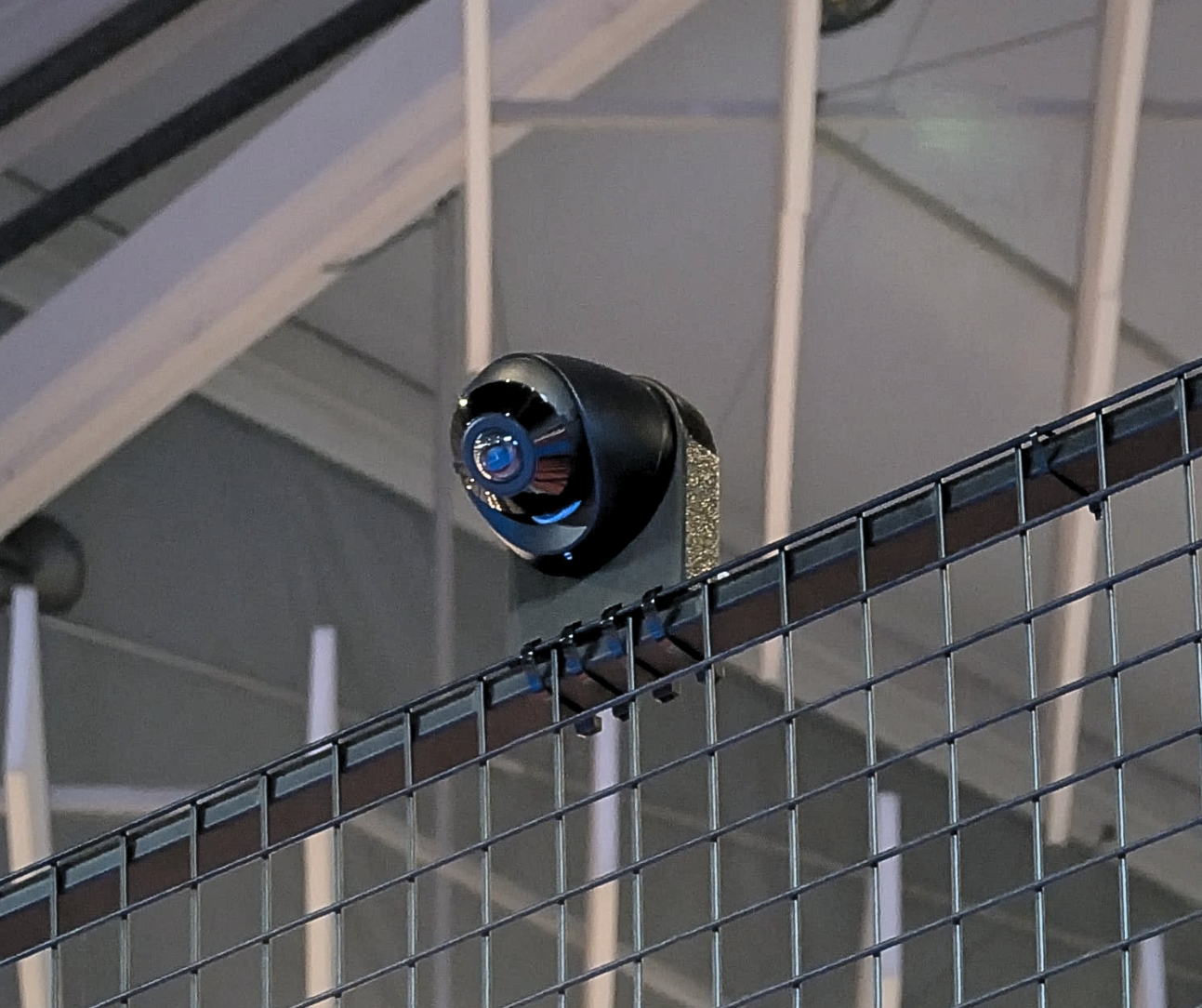 The MatchCam 180° padel court camera
